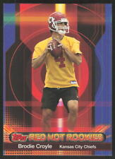 2006 Topps Red Hot Rookies Brodie Croyle #6 Kansas City Chiefs picture