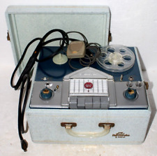 375 Special Recordio by Wilcox-Gay Tube Reel Portable Tape Recorder & Microphone picture