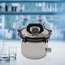 8L Portable Lab Dental Steam Autoclave Sterilizer Stainless Steel High Pressure picture