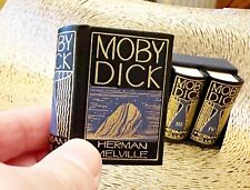 MINIATURE BOOK  Herman Melville, Moby Dick picture
