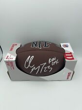 Christian McCaffrey Signed Full Size Football Wilson NFL COA/Hol 49ers picture