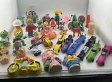 Vintage Large LOT Rubber Plastic Metal Celluloid Children Toys Animals Cars Doll picture