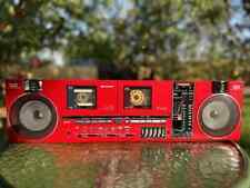 SHARP QT 88 RED Boombox Fully Working Good condition  picture