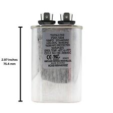 Totaline by Carrier P291-1004 10uF 370/440VAC 50/60Hz Oval Run Start Capacitor picture
