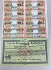 German 8-15% Treasury Bond 100,000 Marks 1923 with coupons picture
