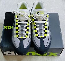 Nike Air Max 95 OG Black Neon Graphite Pristine Sneakers Shoes Mens Size 9.5 picture