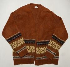 VTG Sears Sportswear Mohair Cardigan Sweater Mens Large AM4 picture