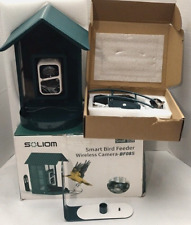 SOLIOM BF08S Smart HD Video Camera Bird Feeder Solar Panel &  WiFi Connection picture