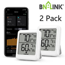 BN-LINK 2Pcs Bluetooth Hygrometer Thermometer Temperature Humidity Monitor Meter picture
