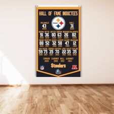 Pittsburgh Steelers 3x5 ft Flag Hall of Fame Inductees NFL Super Bowl Banner picture