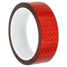 Prism Tape 1.2 Inch x 55 Yards, 1 Pack Holographic Metalized Dark Red picture