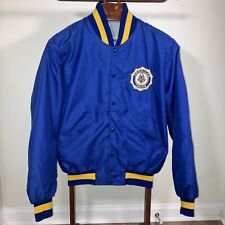 Vintage American Legion Insulated Nylon Jacket Size M VFW Embroidered Delong picture