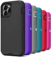 For iPhone 15 Pro Max 14 13 12 11 XR XS Phone Case Heavy Duty Shockproof Cover picture