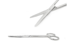MAYO Beveled Blade Operating Scissors, Curved or Straight, 6-3/4