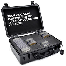 XL Graded Card Storage Box Case For 200+ BGS PSA Sports Trading Cards Waterproof picture