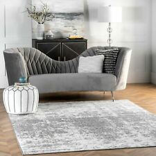 nuLOOM Contemporary Modern Abstract Deedra Area Rug in Grey Multi picture