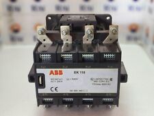 ABB EK 110 4-POLE MOTOR CONTACTOR 170 A 230-220 v Ac (FREE FAST SHIPPING) picture