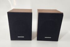 KENWOOD LSK-02S Bookshelf Speakers 40W 8 OHMS 4” Set Of 2 TESTED  EB-15271 picture