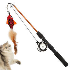 Cat Teaser Toy Funny Cat Stick Toy Fishing Pole Catnip Cat Interactive Toys picture