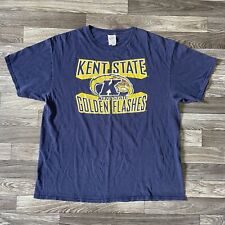 Vintage Kent State Golden Flashes Shirt Men’s XL Blue Crew Neck Retro Y2K picture