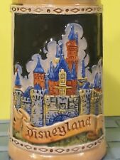 1950s Disneyland Beer Stein + Lid, 5.5
