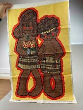 Vintage Indian Two Children Erin Drawbridge-All Pure Linen 30