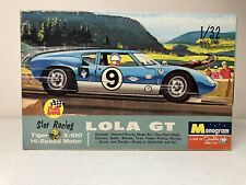 Monogram Lola GT Slot Car and Controller picture