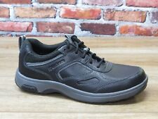 Men's Dunham 8000 Ubal Black Leather Sneaker Slip Resistant *CH0466 picture