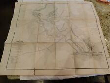 466 Large Civil War Map the Wildness New York Volunteers 1864 Battles Locations picture