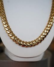 380 Grams 925 Solid Sterling Silver Miami CubanLink Chain 22-26