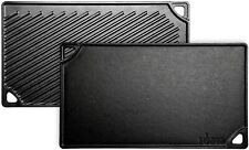 Lodge LDP3 Cast Iron Rectangular Reversible Grill/Griddle, 9.5-inch x 16.75-inch picture