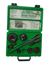 Greenlee Slug-Buster 7238SB Knockout Punch Set with Ratcheting Box End Wrench picture