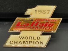 VRHTF VTG NHRA 1987 DICK LAHAIE TOP FUEL WORLD CHAMPION HAT PIN 1.75