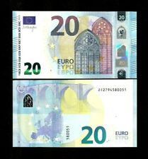 European Union Belgium 20 Euros 2015 (ZC) Series Sign. M. Draghi UNC EURO NOTE picture