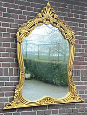 Antique Elegance: 1900s Baroque/Rococo Style Console Mirror picture