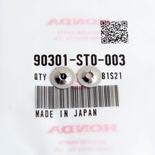 (2PC) Genuine OEM Honda Emblem Retainer Clips - Push Nut Clip 90301-ST0-003 picture