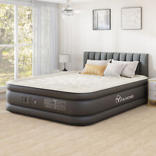 TAUS Queen Air Mattress w/Built-in Pump Airbed Inflatable Mattresses 80'' picture