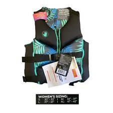 Body Glove Women's USCG Approved EVOPrene Life Jacket Vest, Palm Green (S) picture