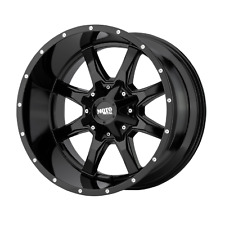 17x9 Moto Metal MO970 Gloss Black W/Milled Lip Wheel 5x5/5x5.5 (-12mm) Set of 4 picture