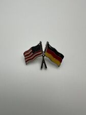 Vintage Germany America Flag Lapel Pin 3.6cm picture