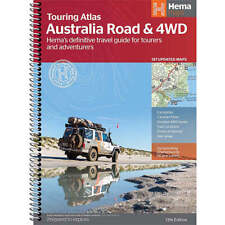 Hema Maps Highly Detailed Australia Road and 4WD Touring Atlas (Spiral Bound) picture