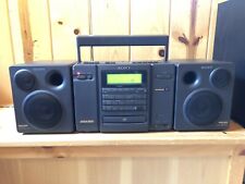 Sony Cfd-757 Vintage Cassette/cd/radio/clock picture