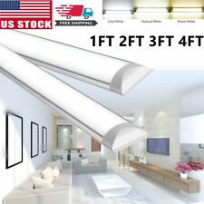 LED Strip Light 1FT 2FT 3FT 4FT Batten Tube Light Ceiling Garage Office Home picture