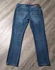 Seven7 Jeans Straight Fit Mens 34x34 Acid Wash Premium Denim Stretch Stylish  picture