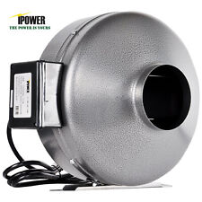 iPower Inline Duct Ventilation Fan HVAC Exhaust Blower HIGH CFM for Grow Tent picture