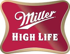 Miller High Life Beer Vinyl Decal / Sticker 10 sizes Tracking  picture