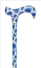 Classic Walking Cane Adjustable British Wildflowers and Cornflowers picture