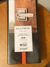 Baldwin 93540-018 Torrey Pines Keyed Entry Lever Handle Satin Nickel Finish picture