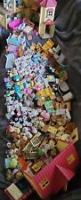 GIANT Calico Critters Woodzeez Lot 85 Critters & Houses  All KINDS Rare SO MUCH picture