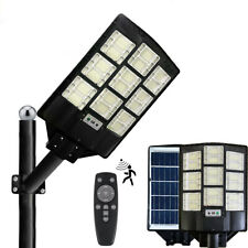 1000W Watts Commercial LED Solar Street Light Dusk to Dawn Parking Lot Road Lamp picture
